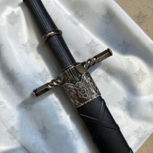 handmade-medieval-dagger-sword-stainless-steel-knight-dagger-with-scabbard-fantasy-cosplay-prop-gothic-collectible-blade-gift-for-him-2
