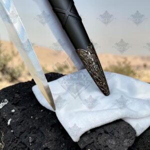 handmade-medieval-dagger-sword-stainless-steel-knight-dagger-with-scabbard-fantasy-cosplay-prop-gothic-collectible-blade-gift-for-him